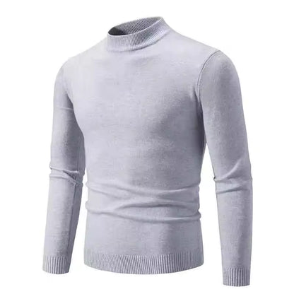 Simple Half Turtleneck Knitwear Sweater